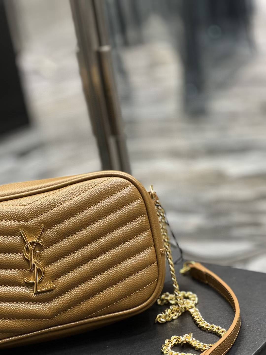 Saint Laurent Mini Lou Crossbody Bag