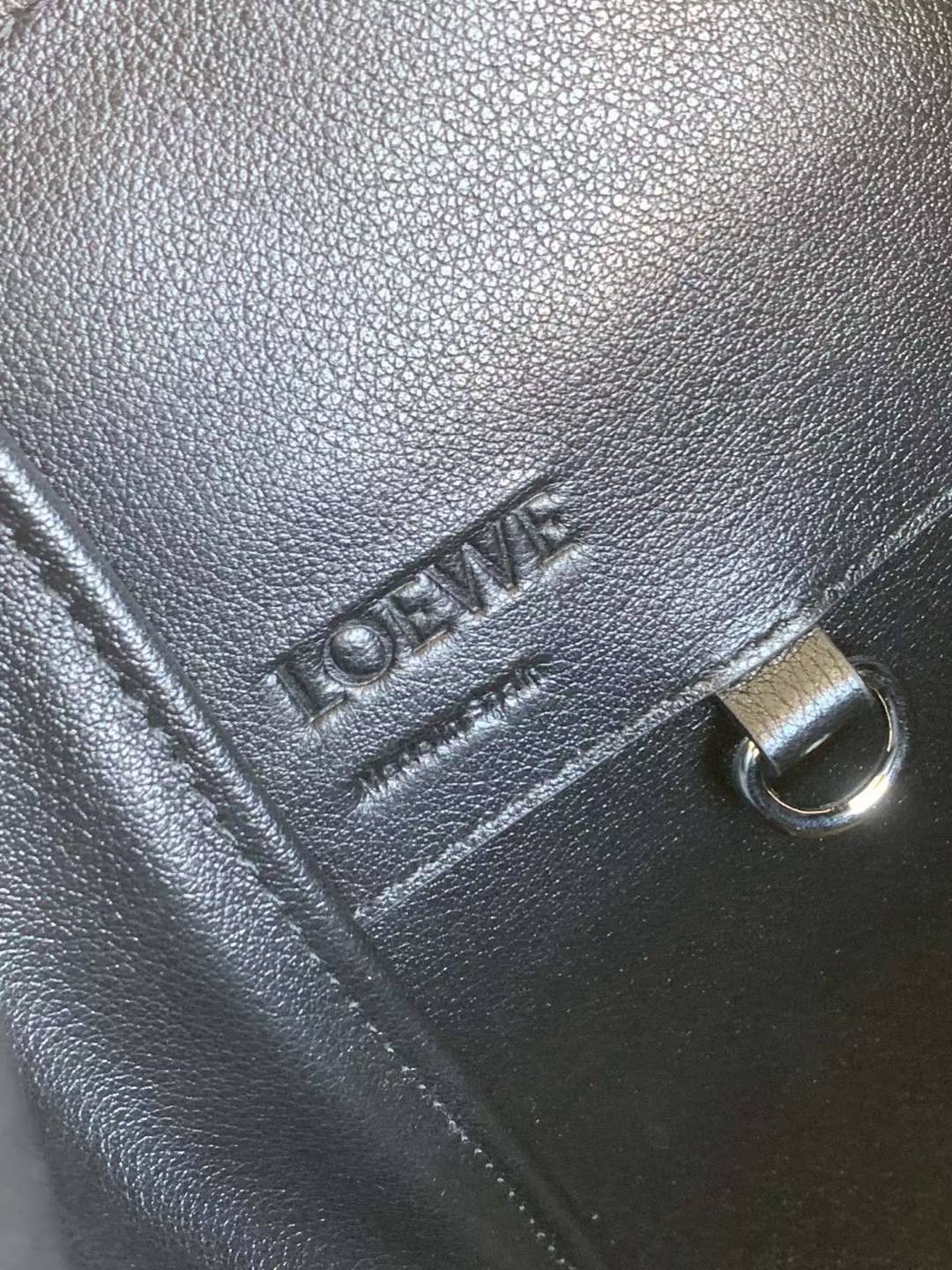 Loewe Small Hammock Shoulder Bag, typically crafted from a combination of leather and suede