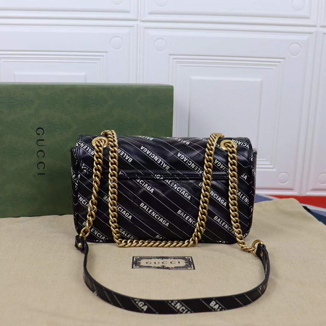 Gucci x Balenciaga The Hacker Project Small GG Marmont Bag