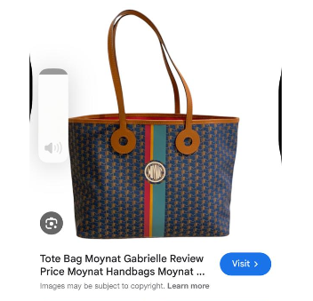 Moynat Paris Oh! Tote Ruban Duo GM bag
