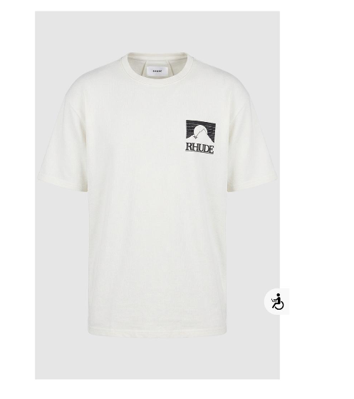 Rhude Moonlight Pack T-shirt in white and Black