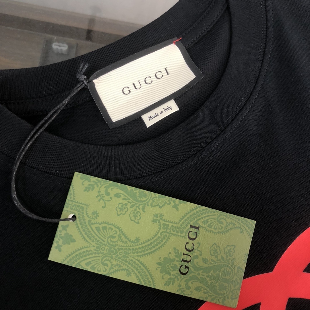Gucci Interlocking G print cotton jersey t-shirt