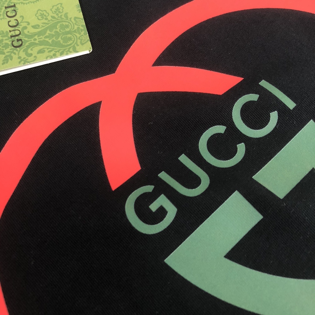 Gucci Interlocking G print cotton jersey t-shirt