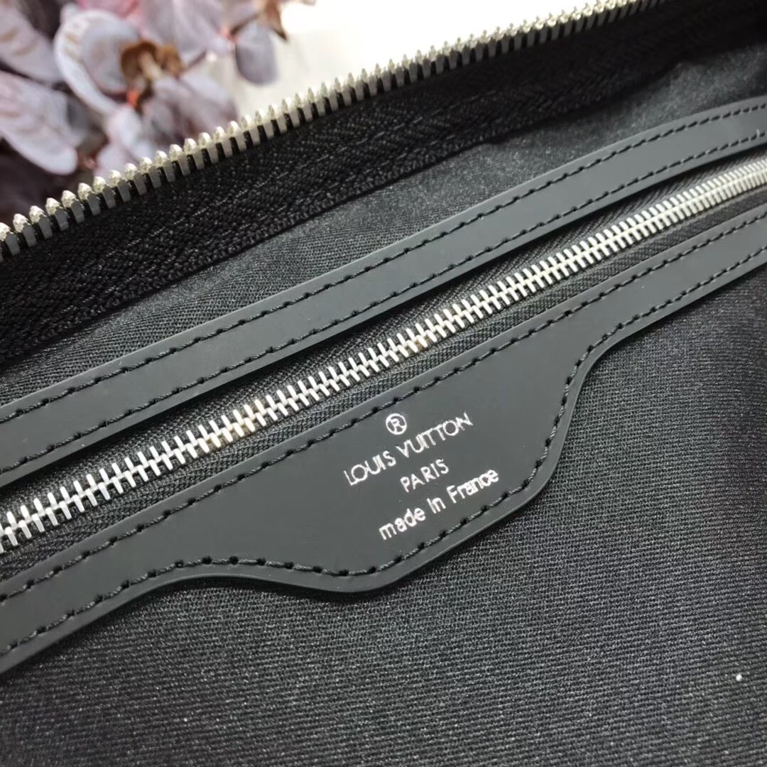 LV Limited Edition Damier Graphite Pixel Keepall Bandoulière 50 duffel bag.