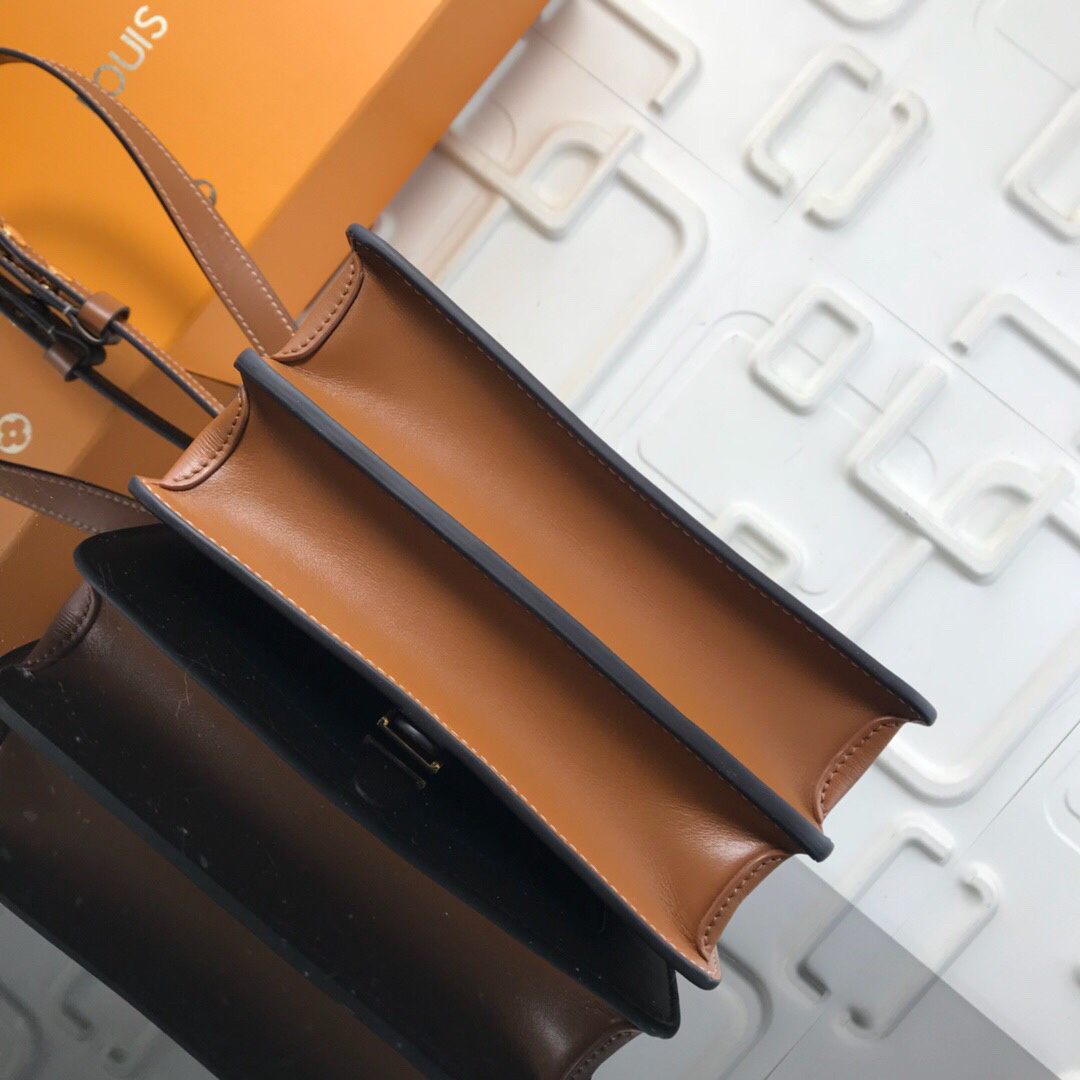 LV Biface Monogram Canvas Shoulder Bag.