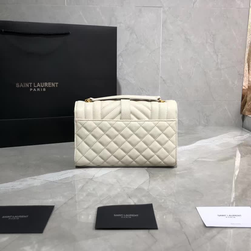 YSL Saint Laurent Envelope Medium Chain Bag