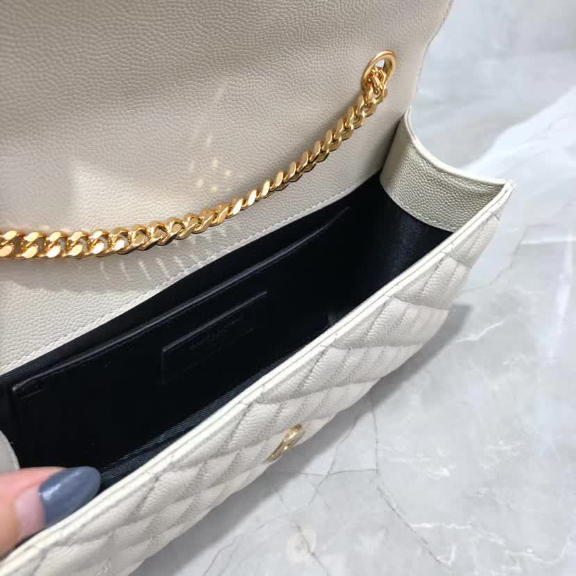 YSL Saint Laurent Envelope Medium Chain Bag