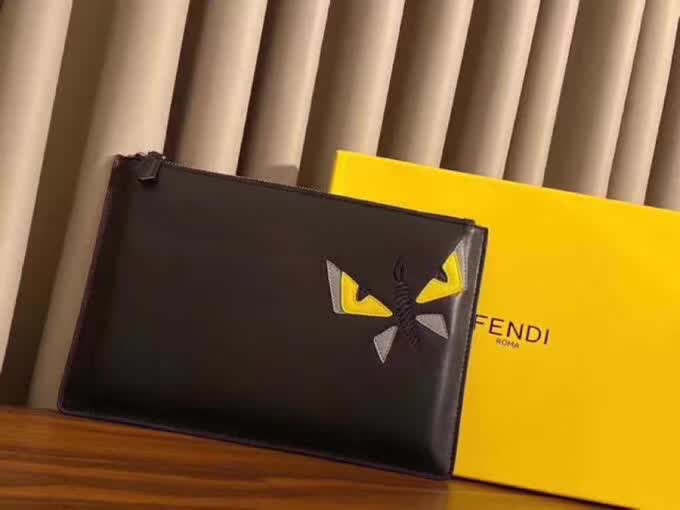 Fendi Monster clutch bag