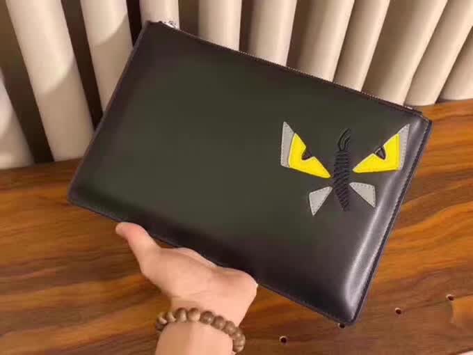 Fendi Monster clutch bag
