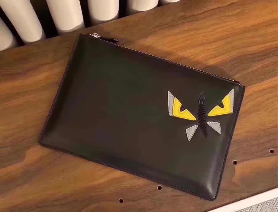 Fendi Monster clutch bag
