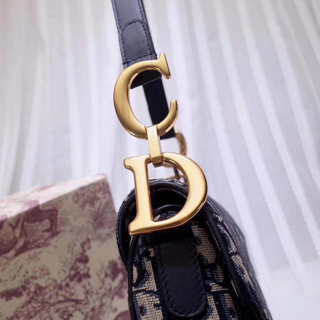 Christian Dior Oblique Saddle Bag