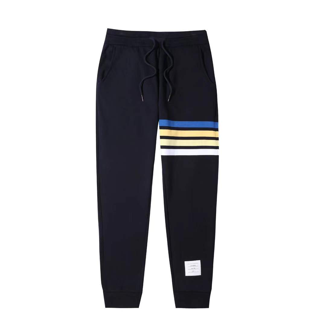 thom browne track pant Black