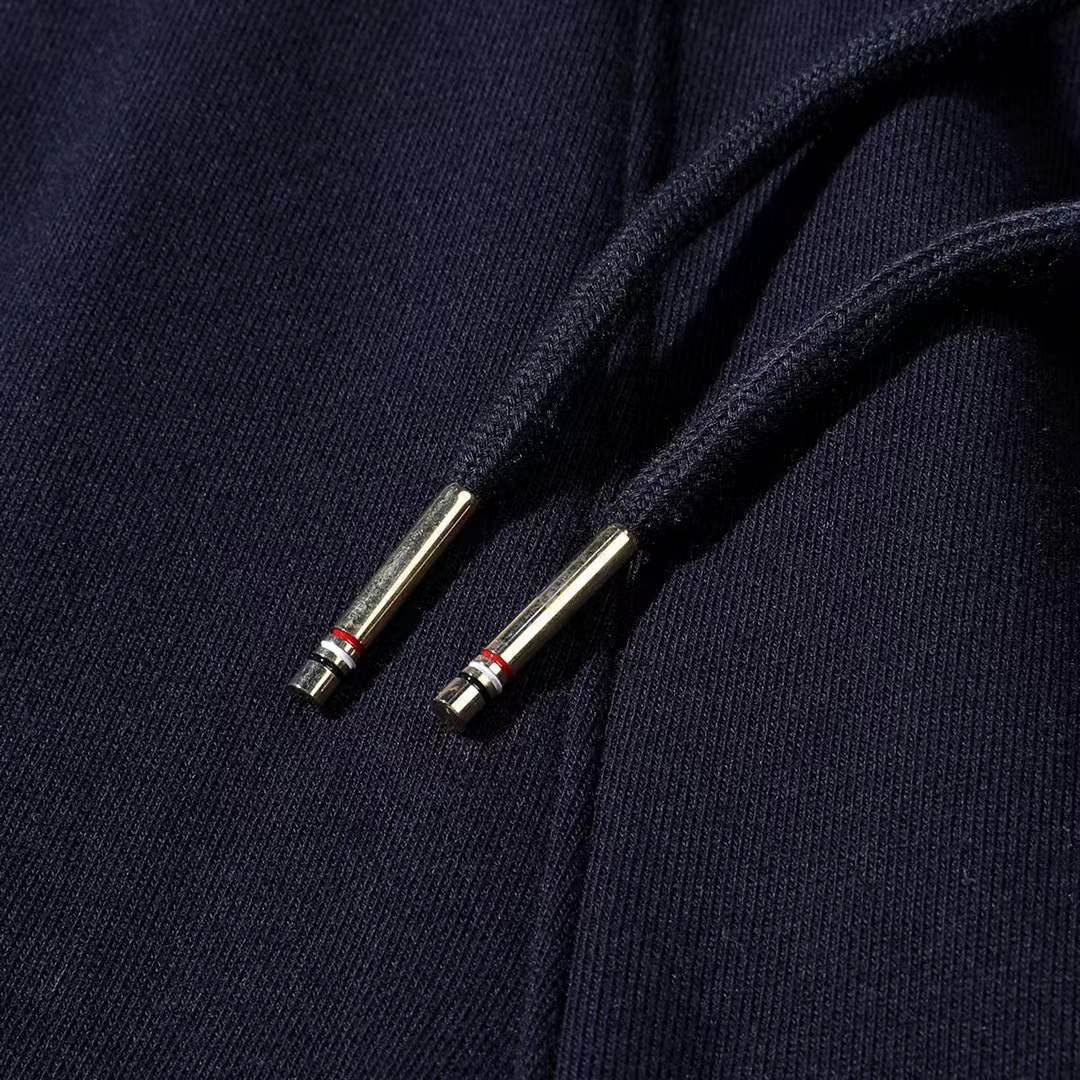 thom browne track pant Black