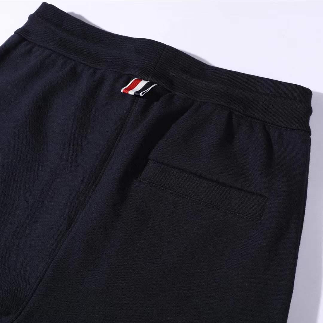 thom browne track pant Black
