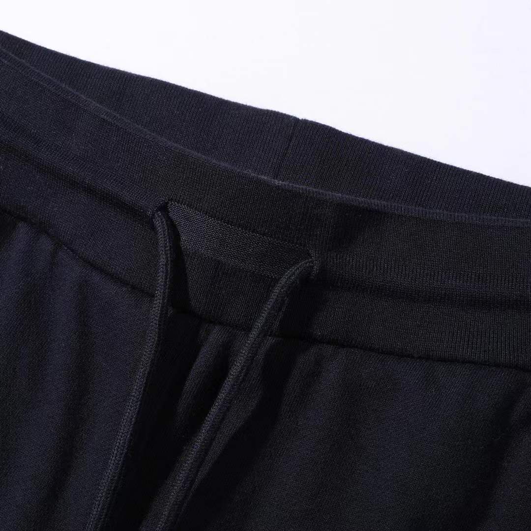 thom browne track pant Black