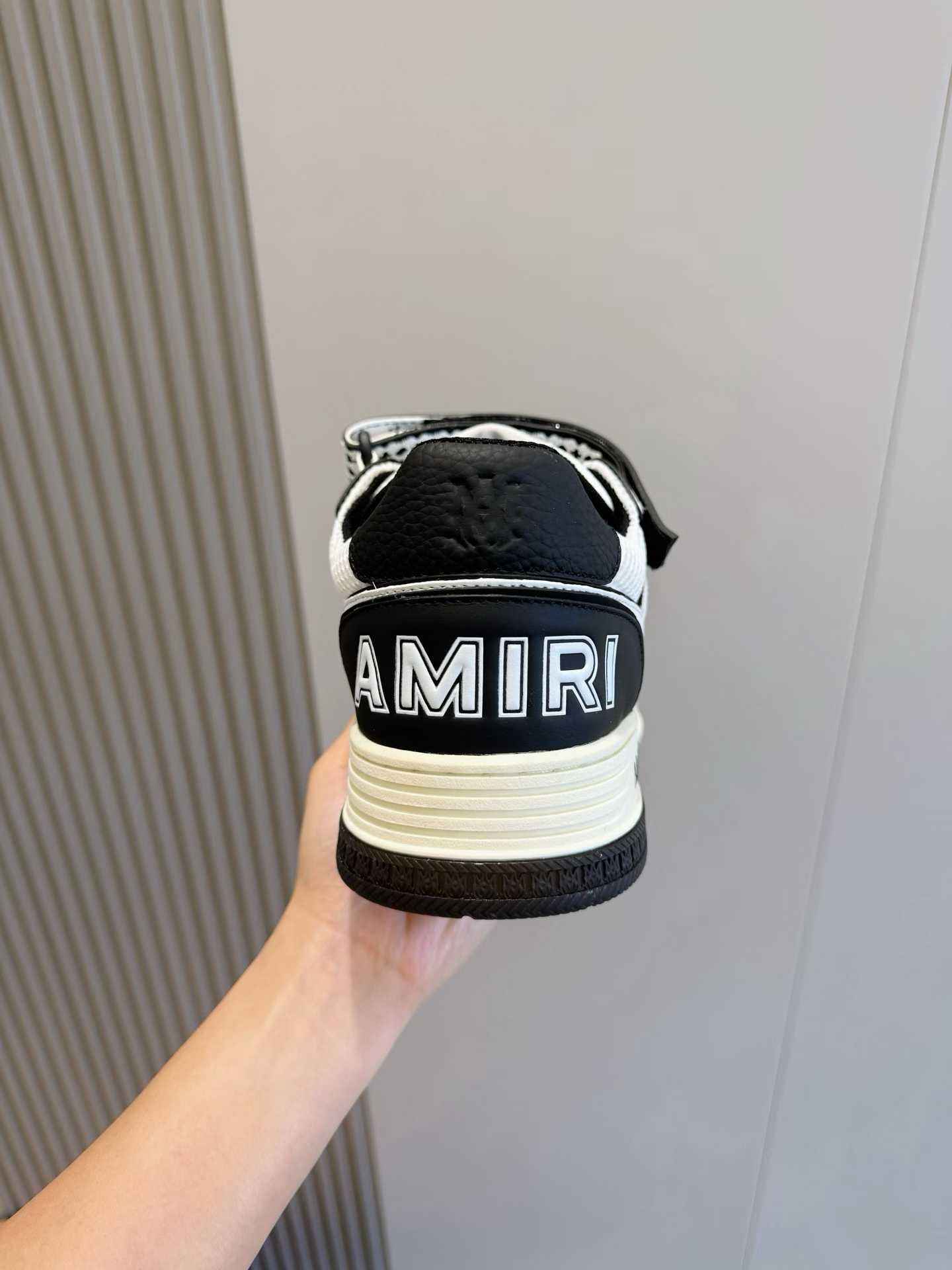 Amiri MA Skyline sneakers in black and white