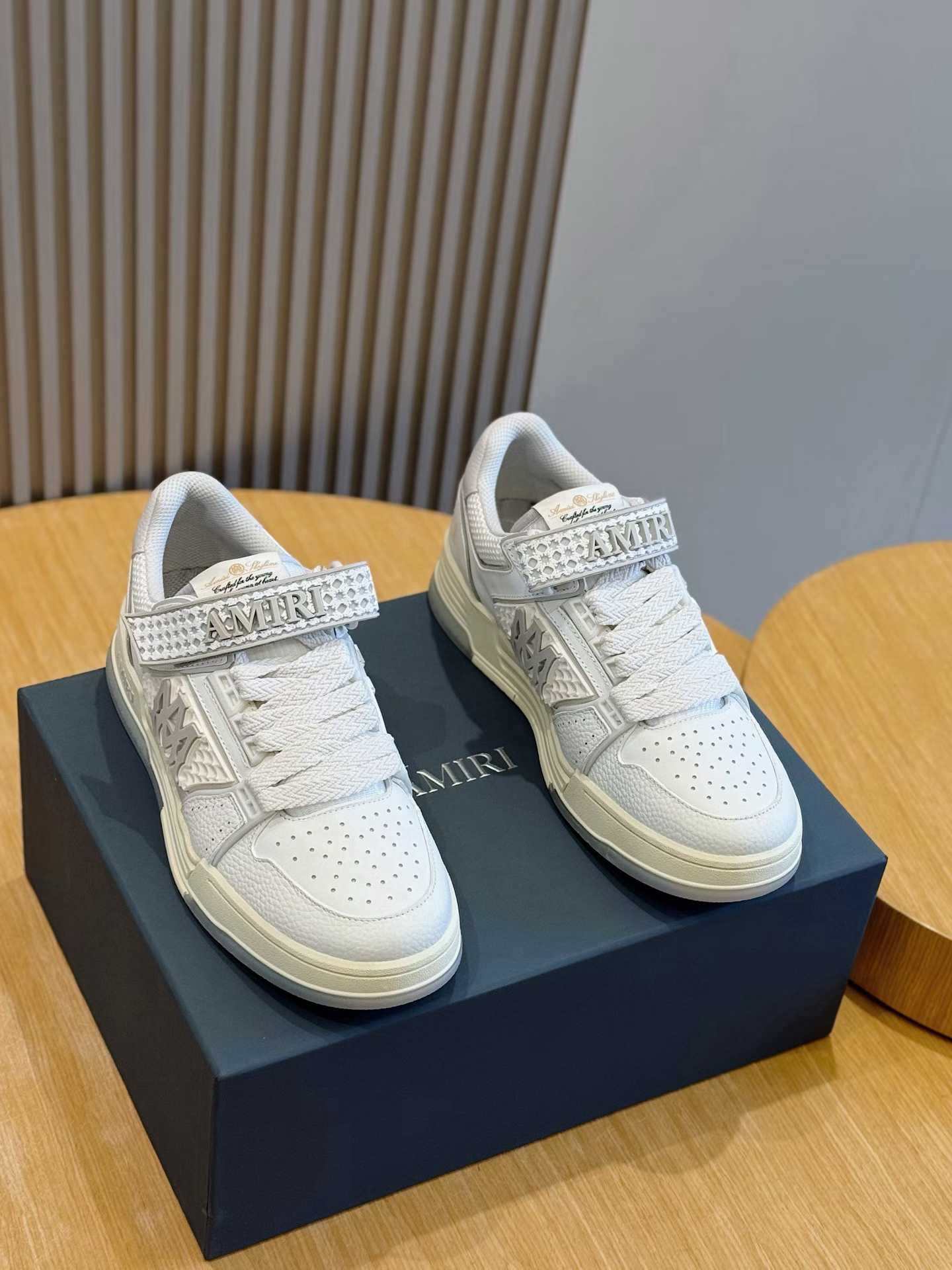 AMIRI MA Skyline logo sneakers in white