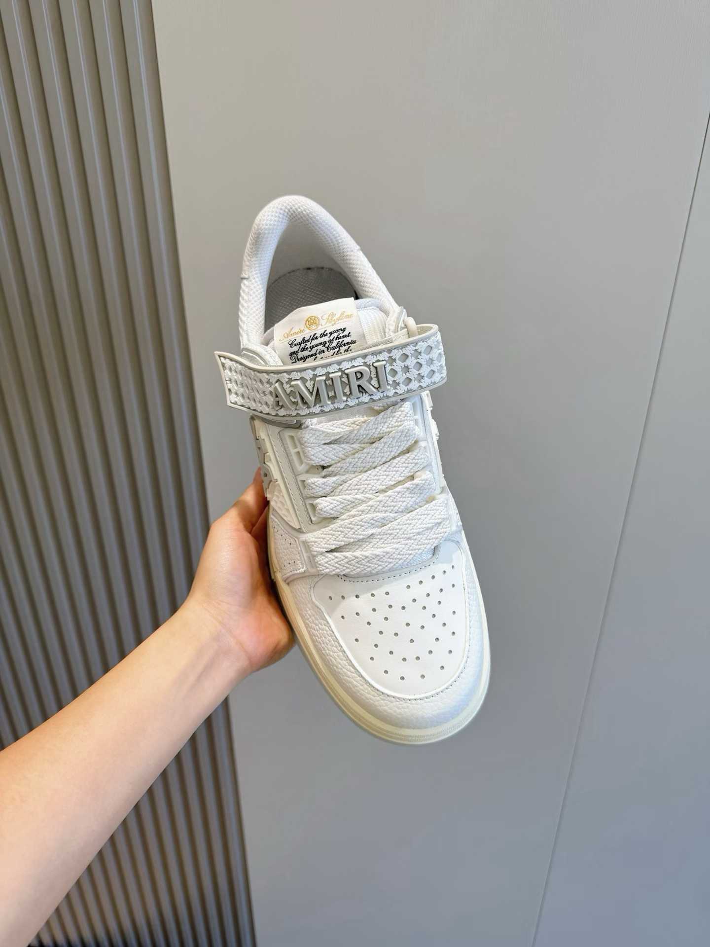 AMIRI MA Skyline logo sneakers in white