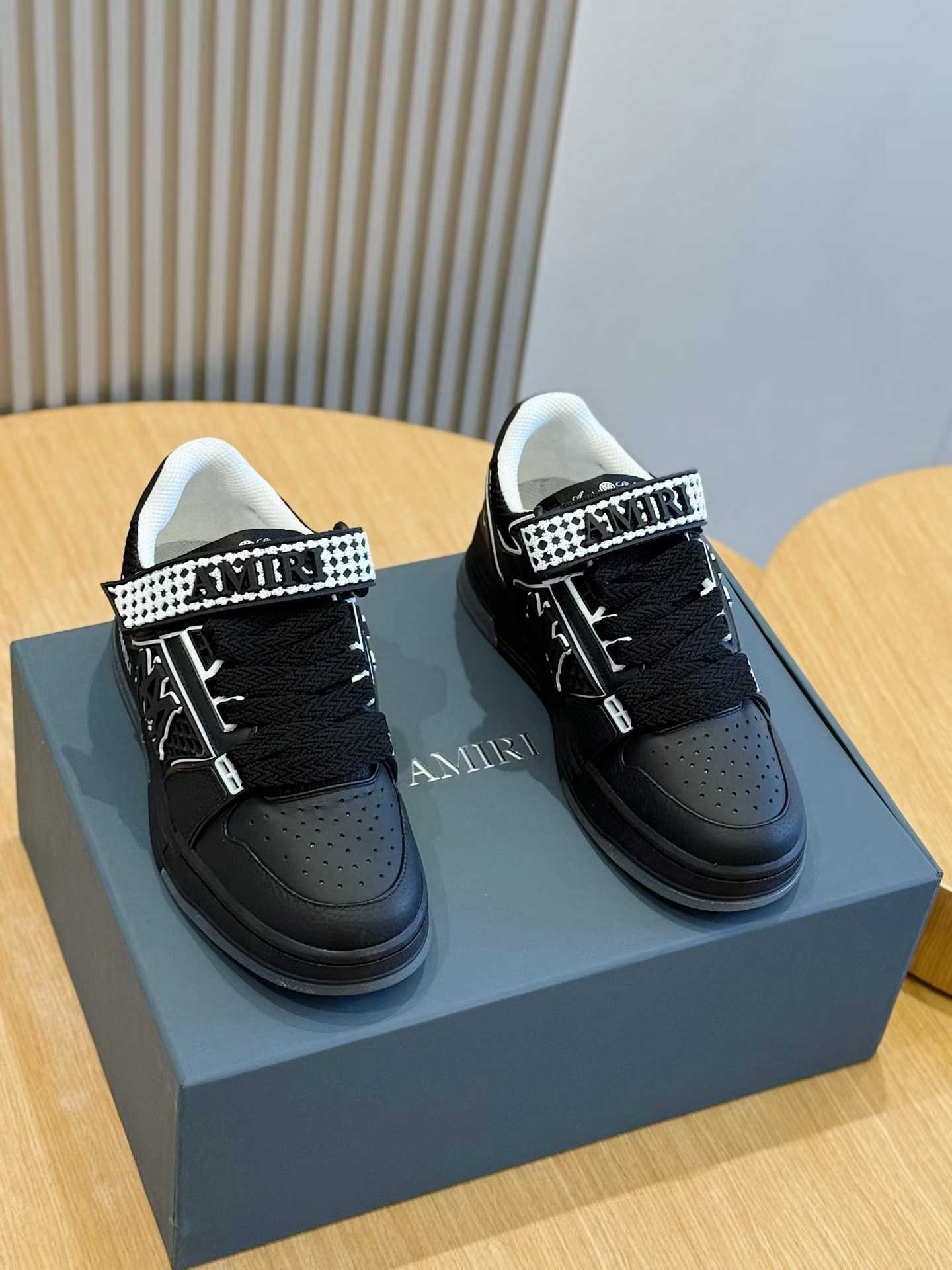 AMIRI MA Skyline Sneaker in black