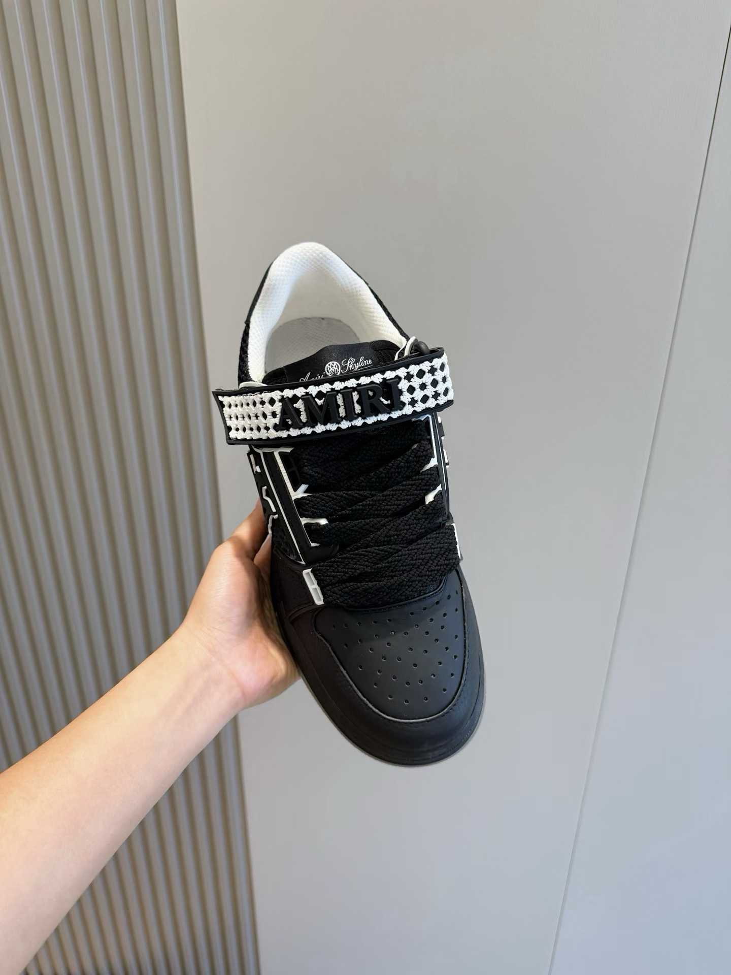 AMIRI MA Skyline Sneaker in black