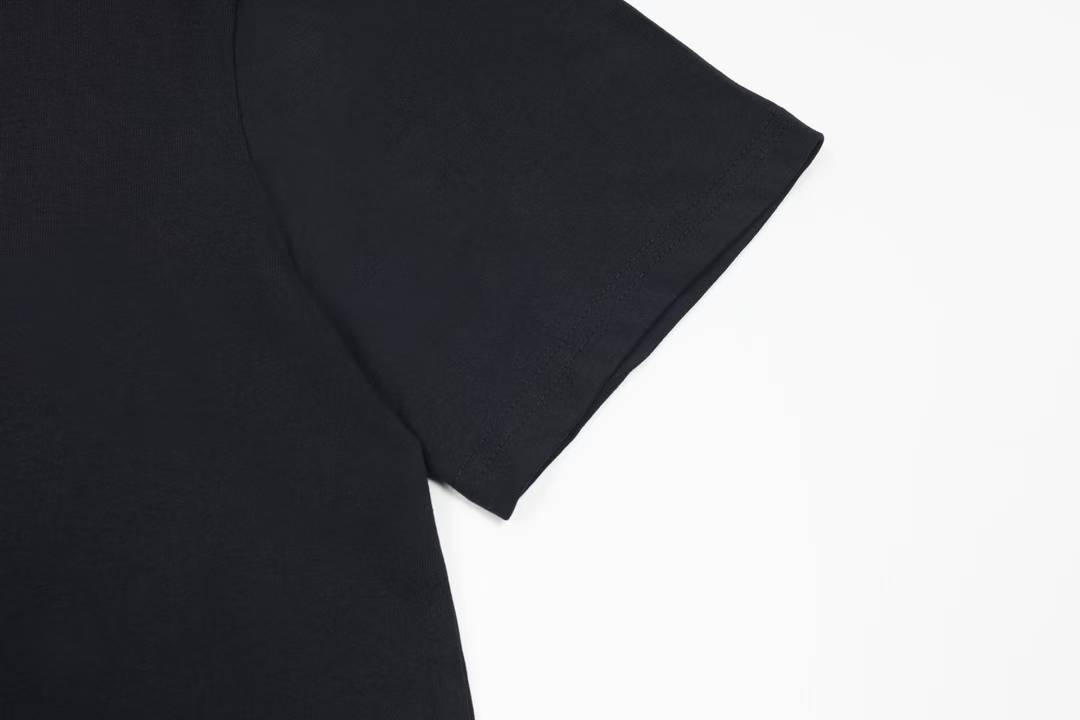 LV t-shirt featuring a white graphic logo of a fox or wolf alongside the "LV" monogram and the text "Maison Fondee en 1854"