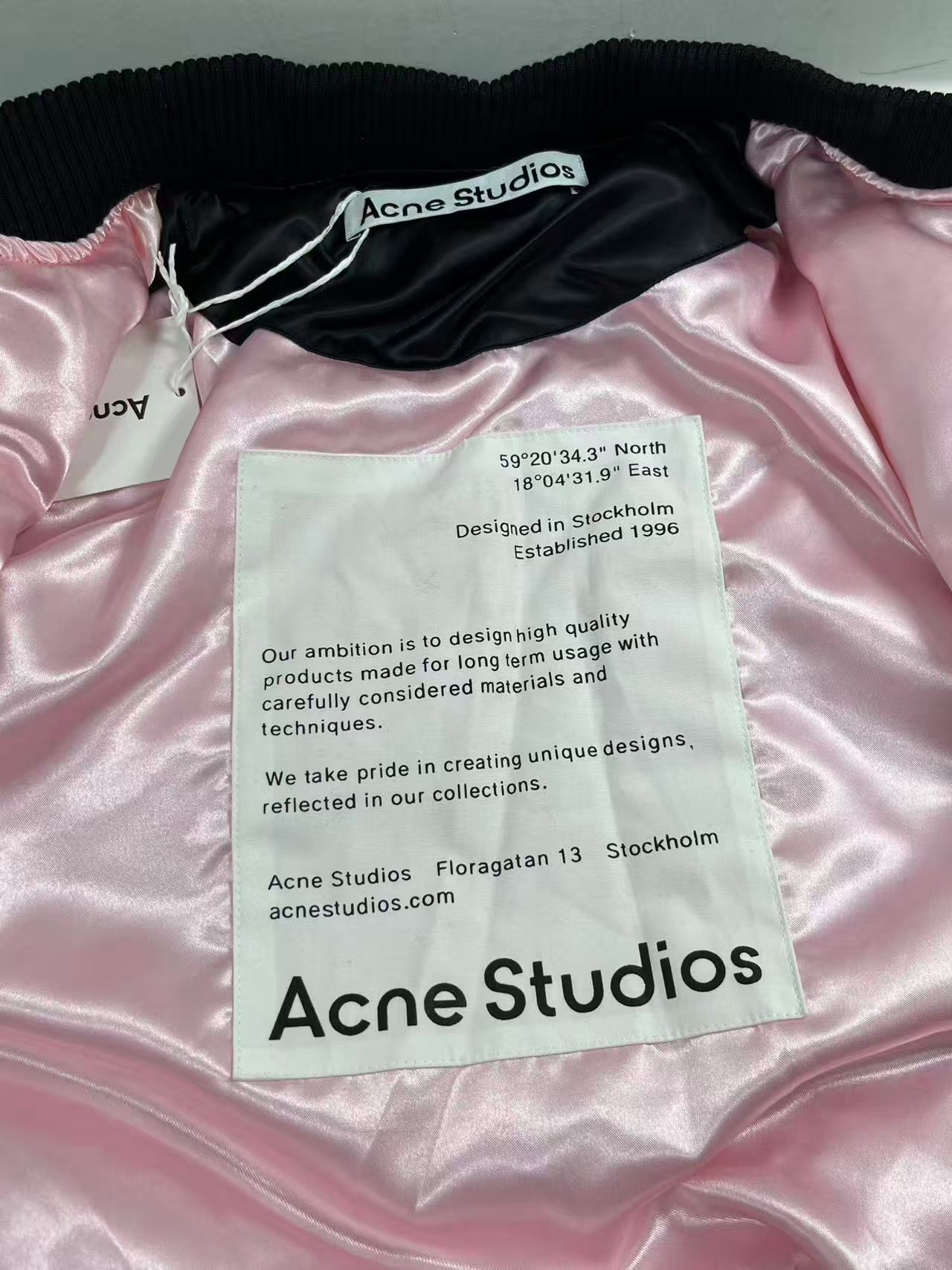 Acne Studios Bomber Jacket