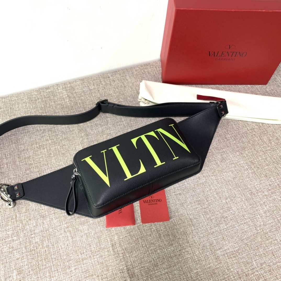 Valentino Garavani VLTN Leather Belt Bag