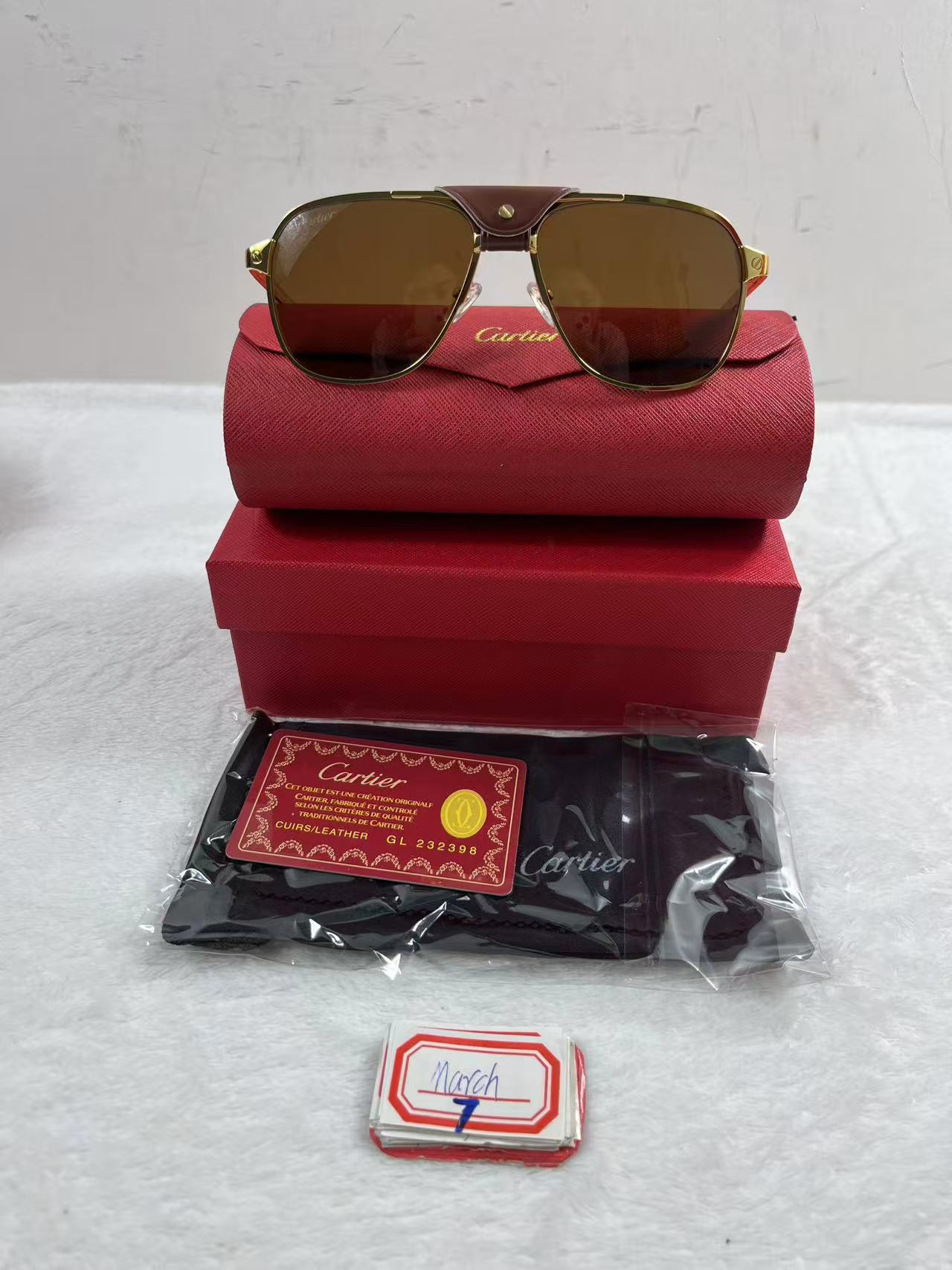 Cartier Sunglasses Gold