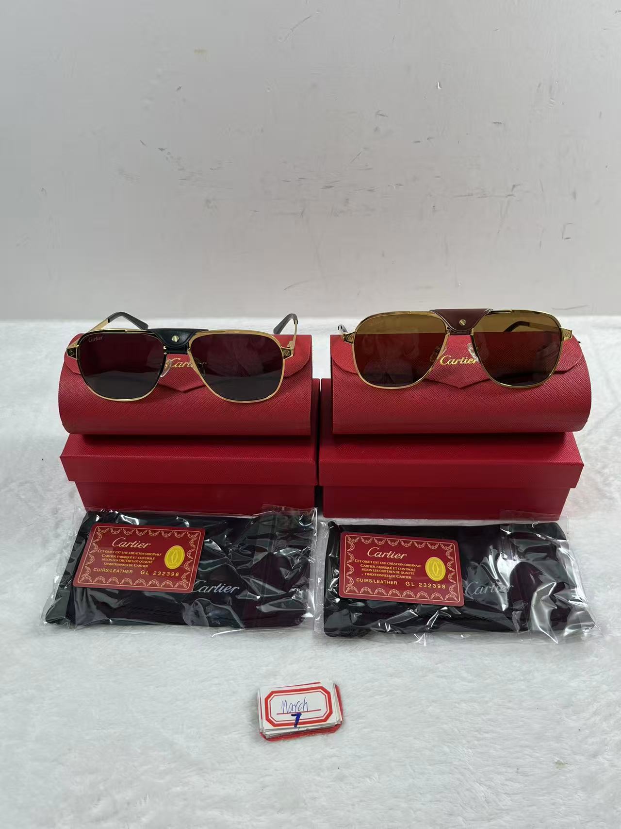 Cartier Sunglasses Gold