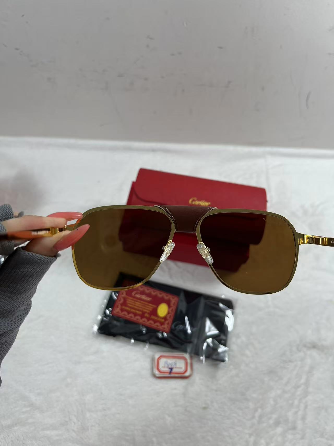 Cartier Sunglasses Gold