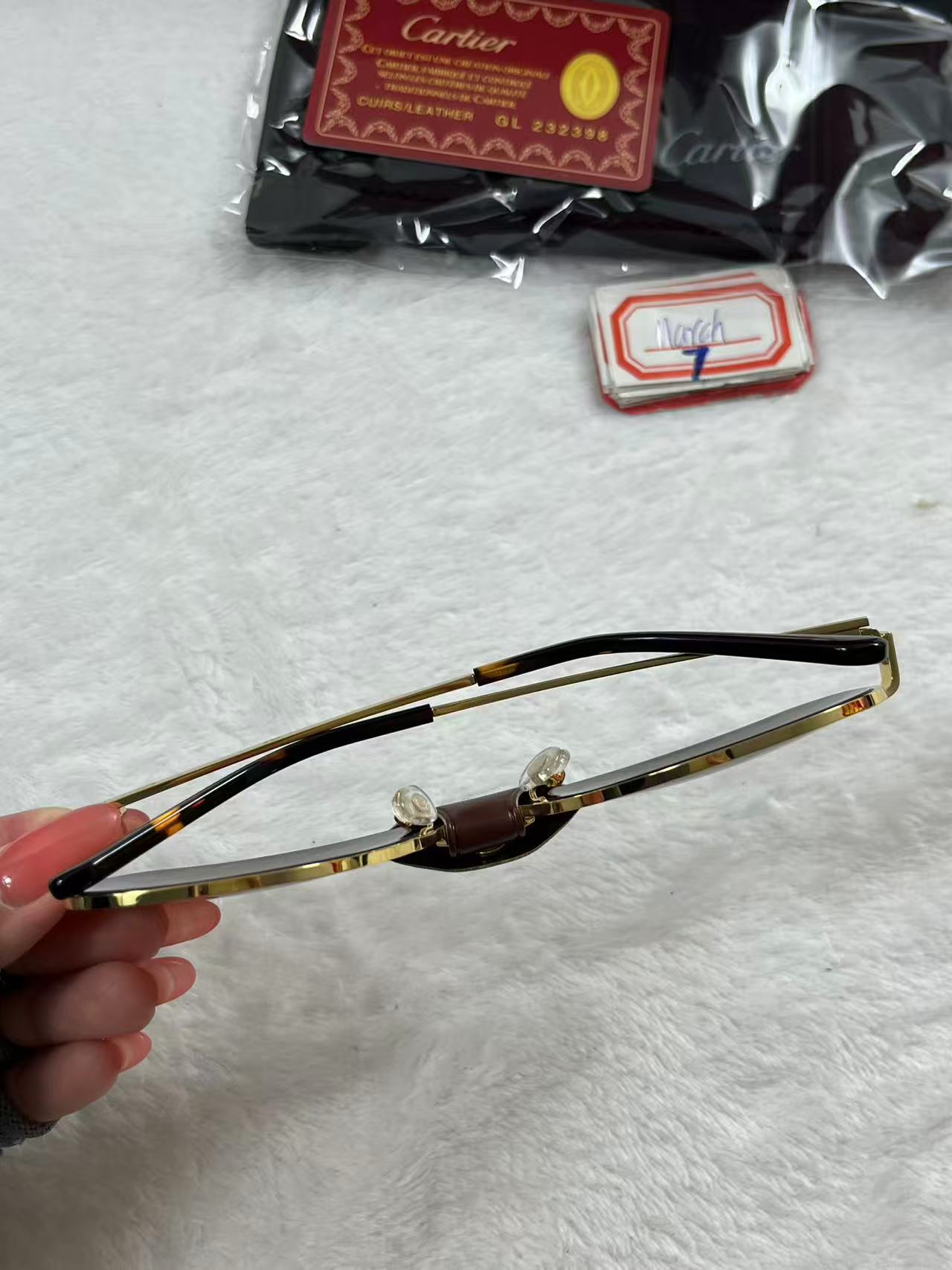 Cartier Sunglasses Gold