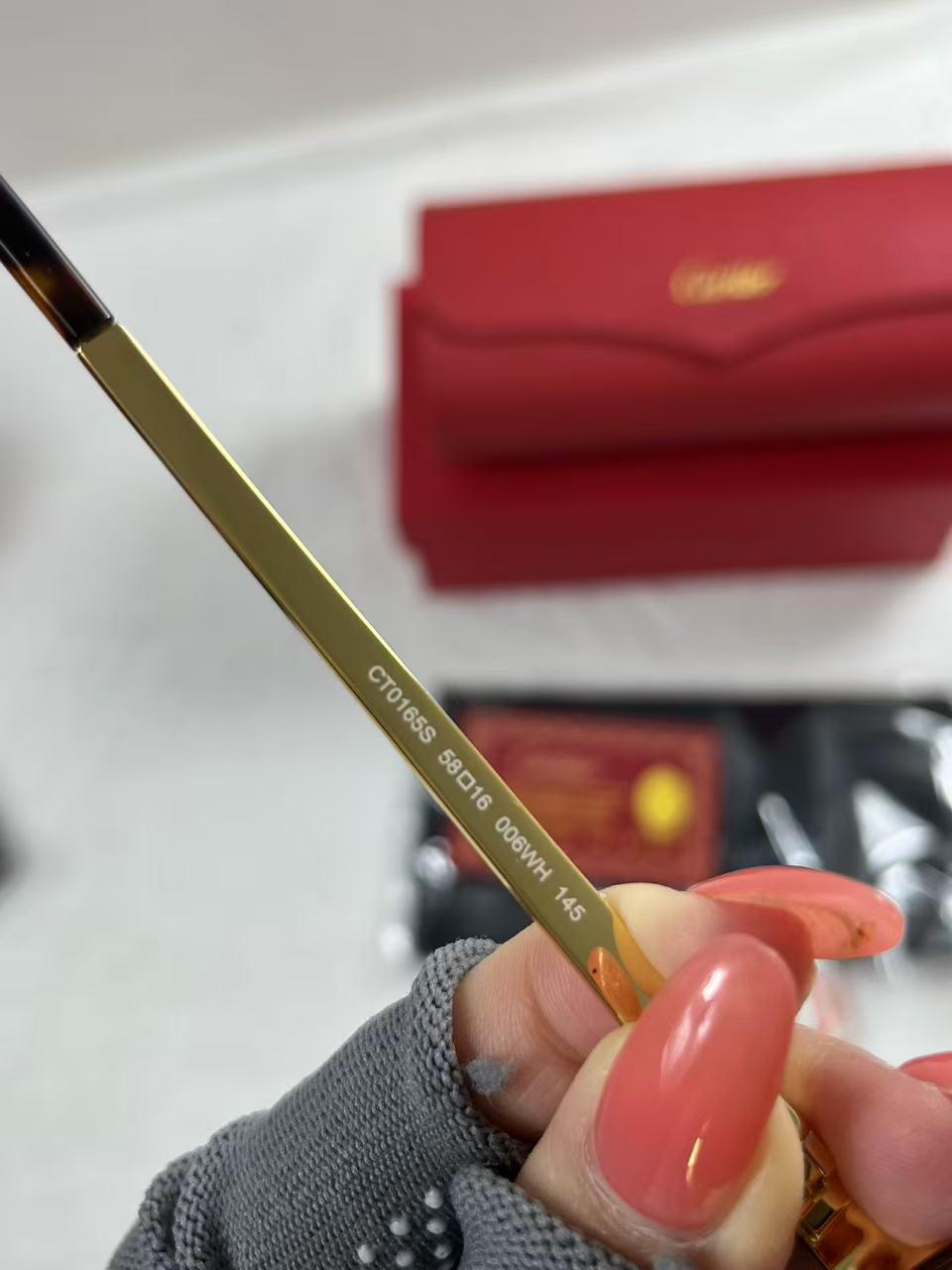 Cartier Sunglasses Gold