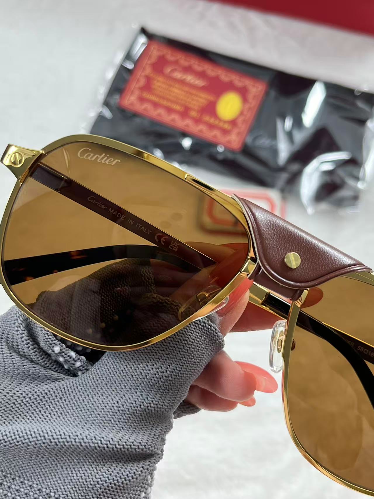 Cartier Sunglasses Gold