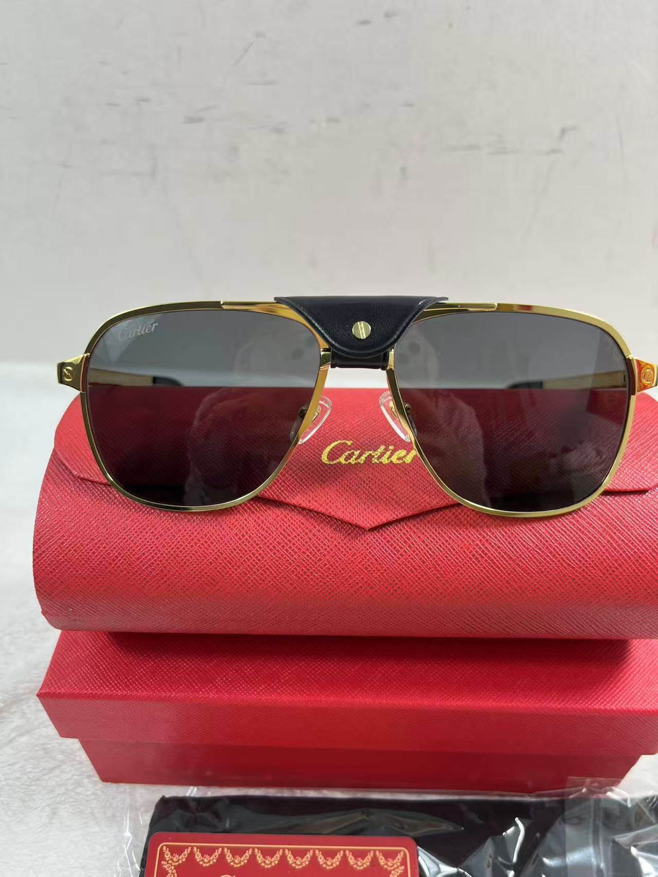 Cartier Green lenses and Gold