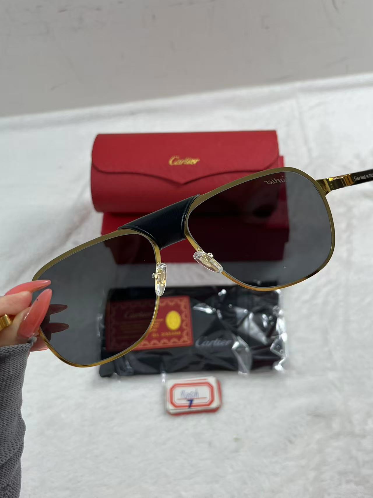 Cartier Green lenses and Gold