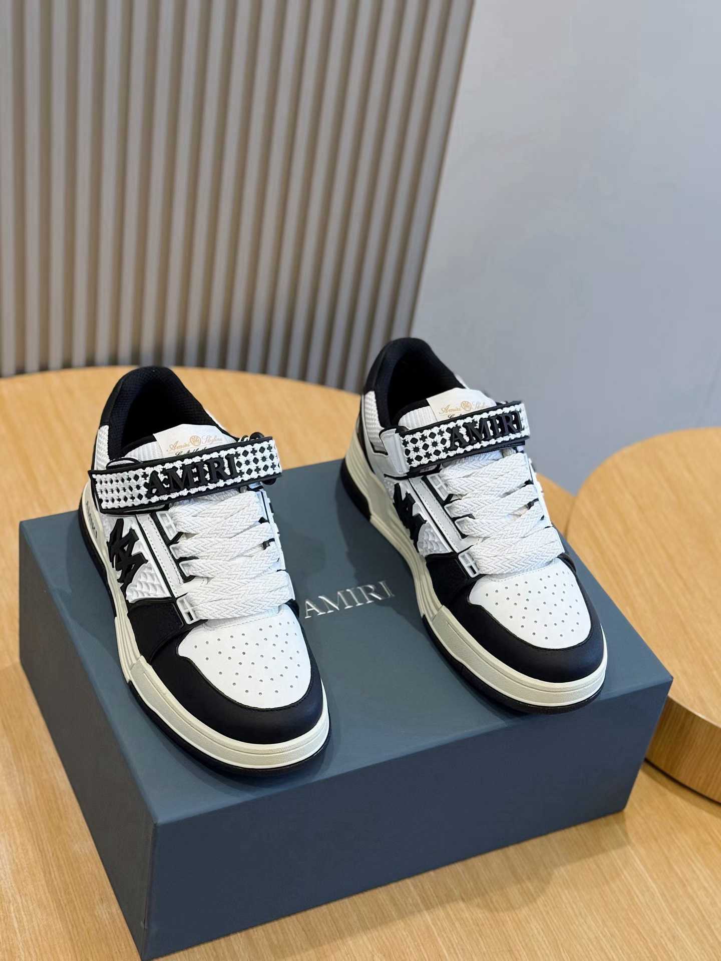 AMIRI MA Skyline Leather Sneakers