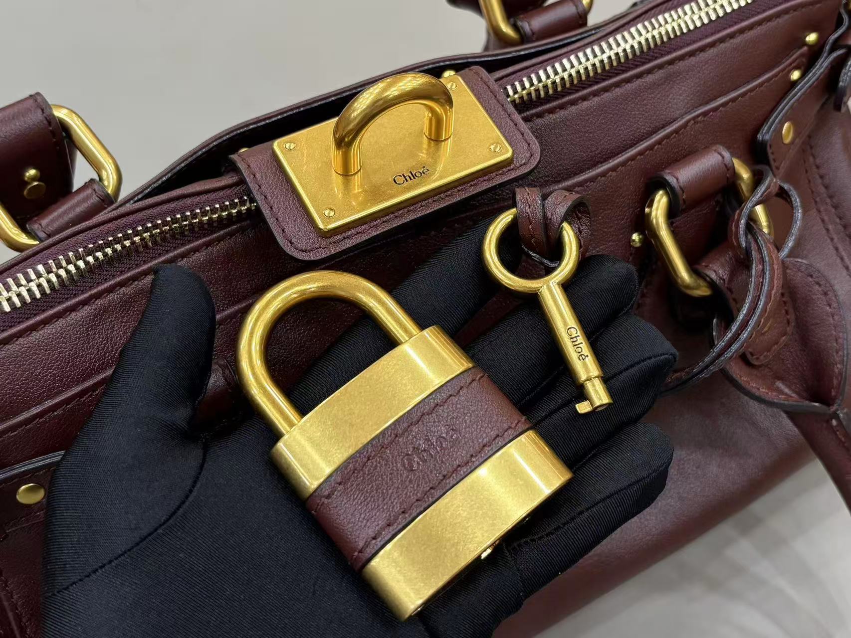 Chloe Black Paddington Small Shoulder Bag