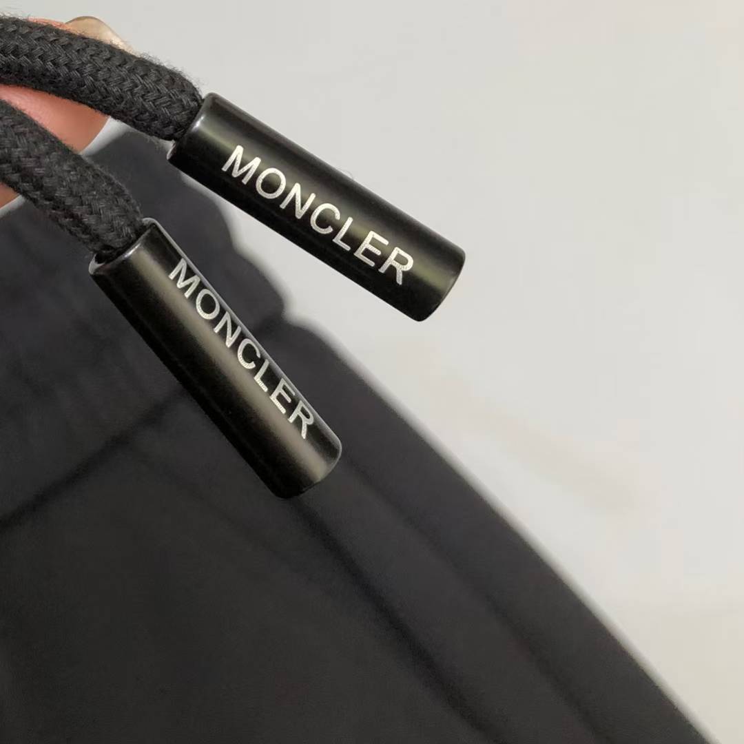 moncler track pant black