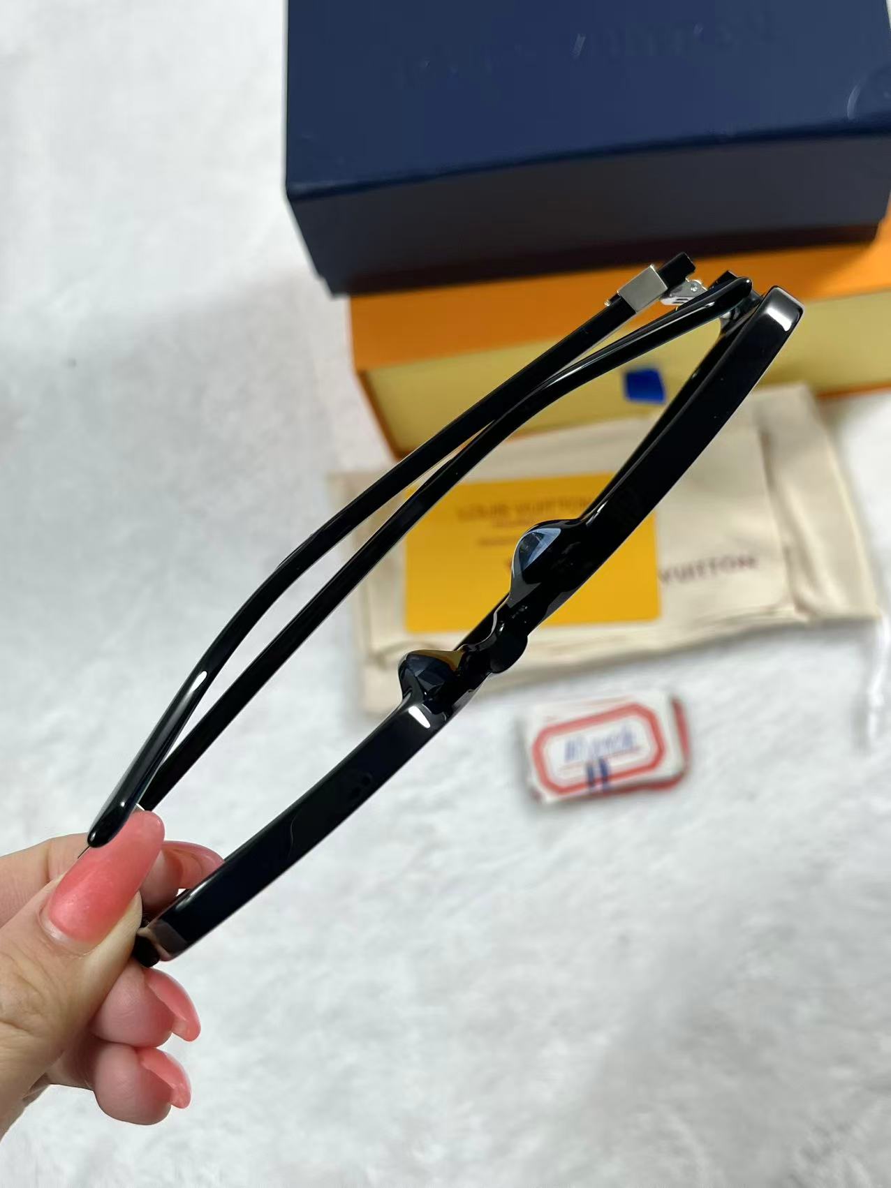 LV Z3120U IV Hit Large Square Sunglasses Blue