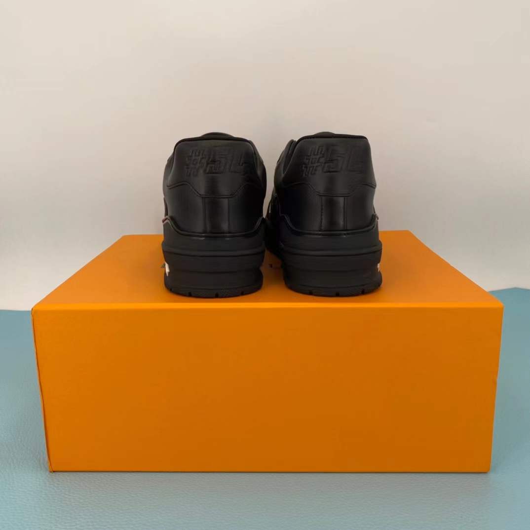 LV Trainer sneakers designed by Virgil Abloh and inspired by vintage basketball shoes