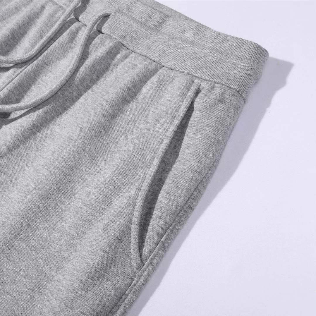 Thom Browne Ottoman rib 4-Bar stripe track pants in grey