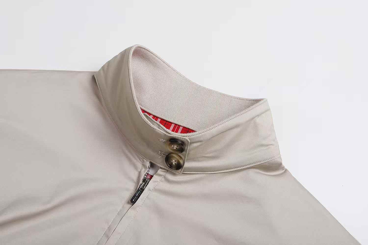 Miu Miu Limestone Panama Cotton Blouson Jacket