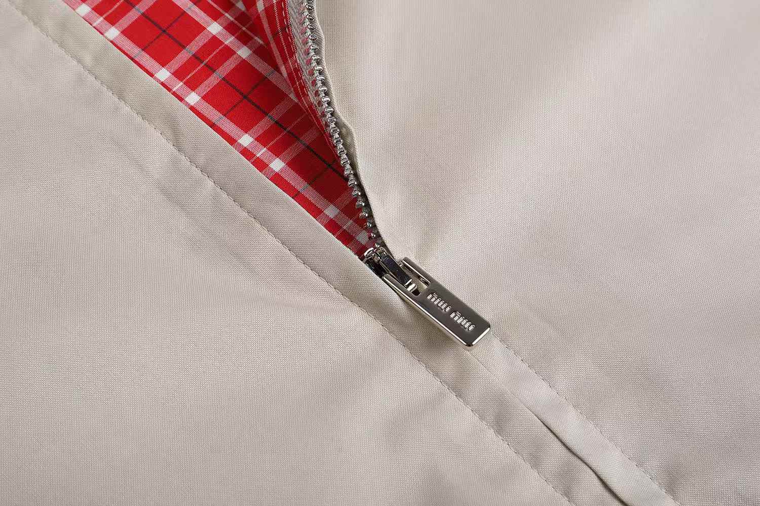 Miu Miu Limestone Panama Cotton Blouson Jacket