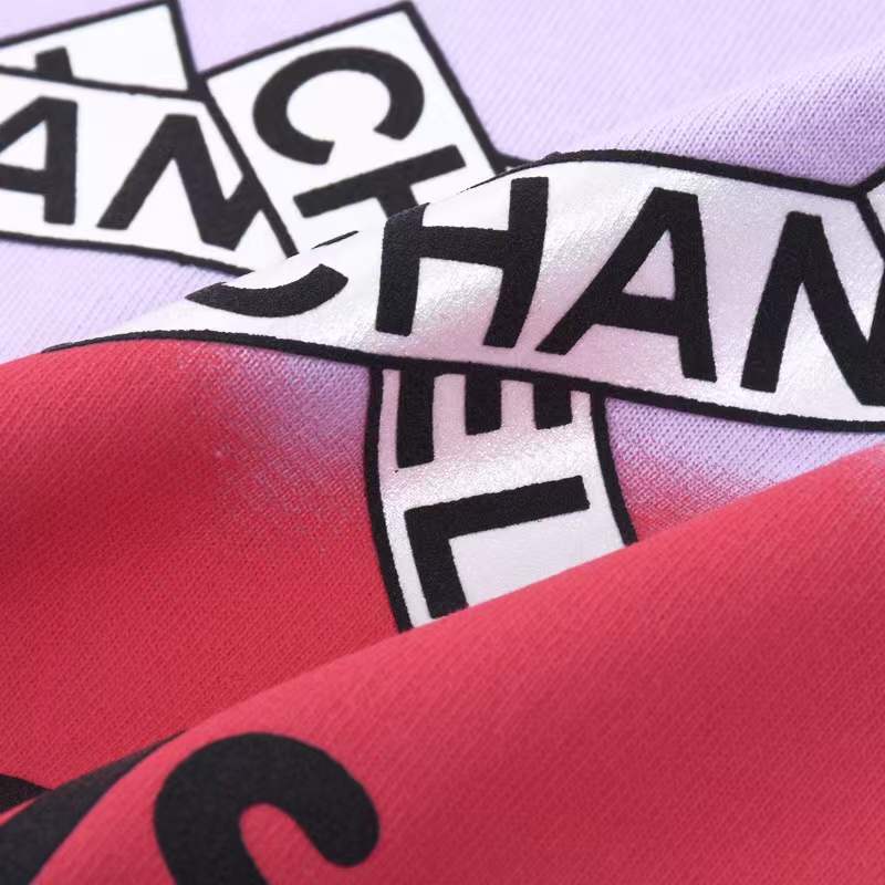 chanel graphic t-shirt featuring a heart design with the word "Paris" in the center