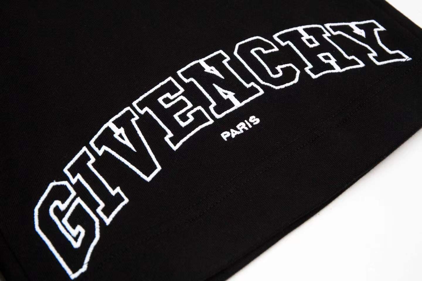 Givenchy Boxy Fit embroidered shorts in black