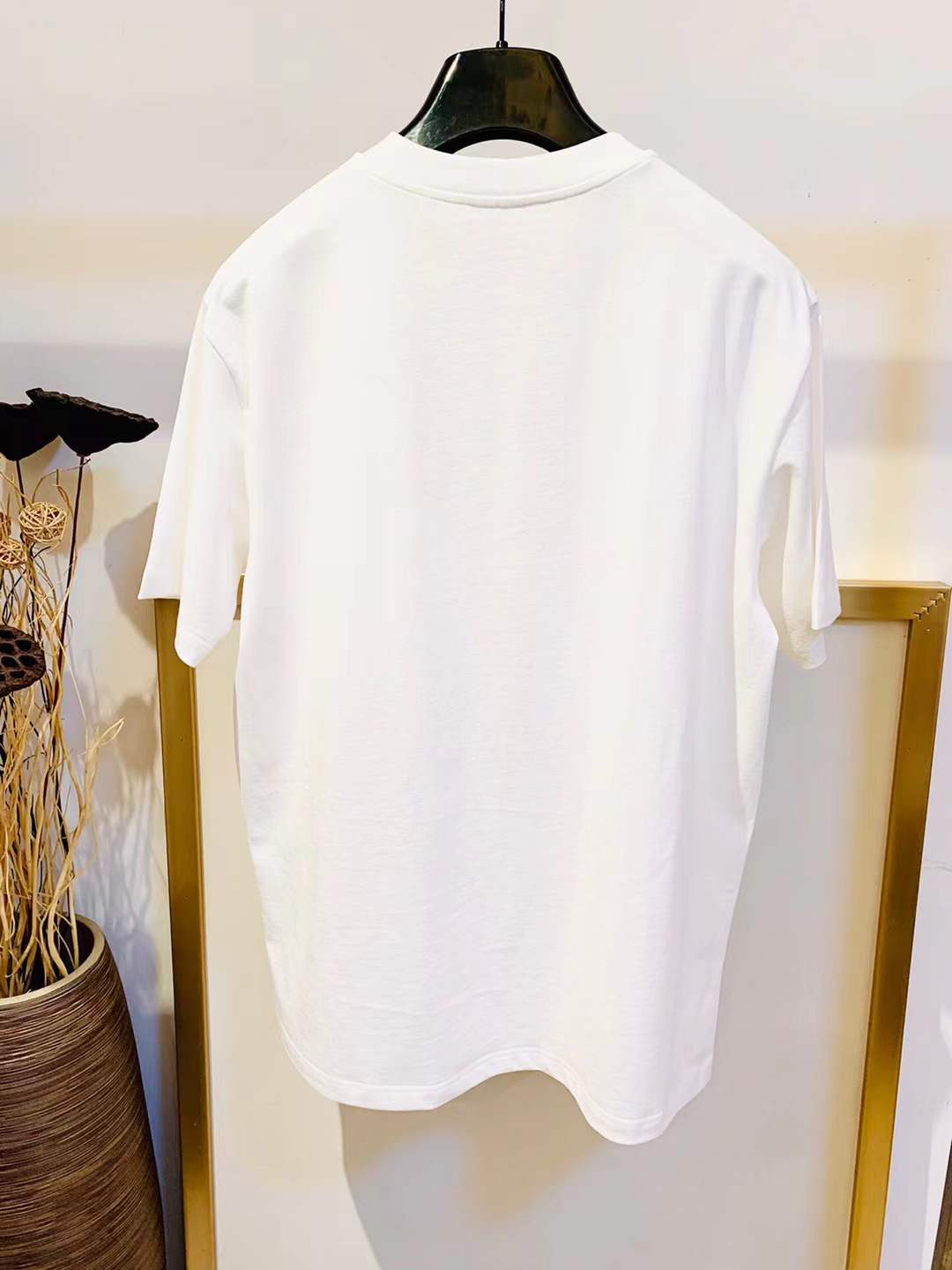 Supreme x Burberry Box Logo T-shirt in white, released as part of the Spring/Summer 2022 collection