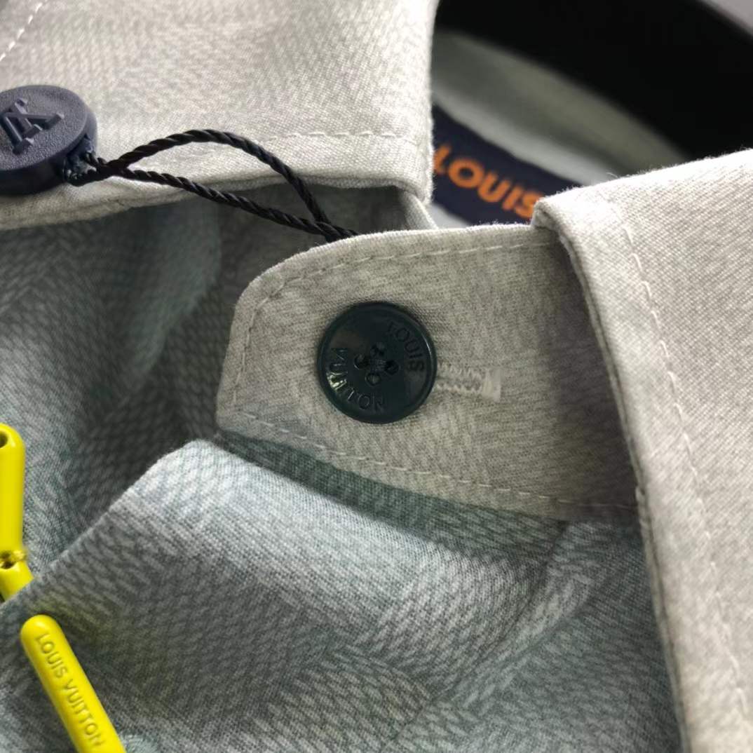 LV Damier Gradient long-sleeve shirt