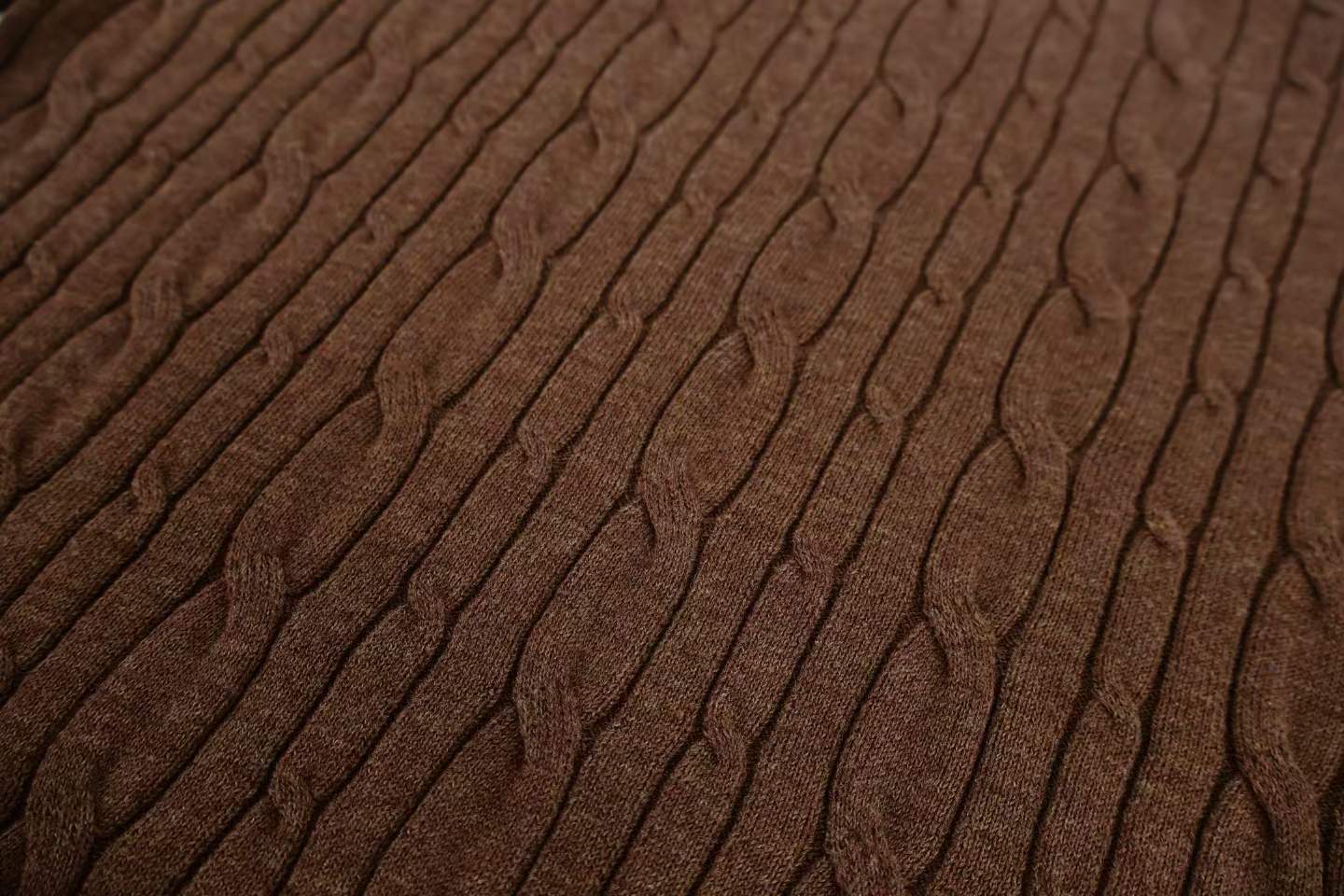 loro piana short-sleeved cable-knit sweater