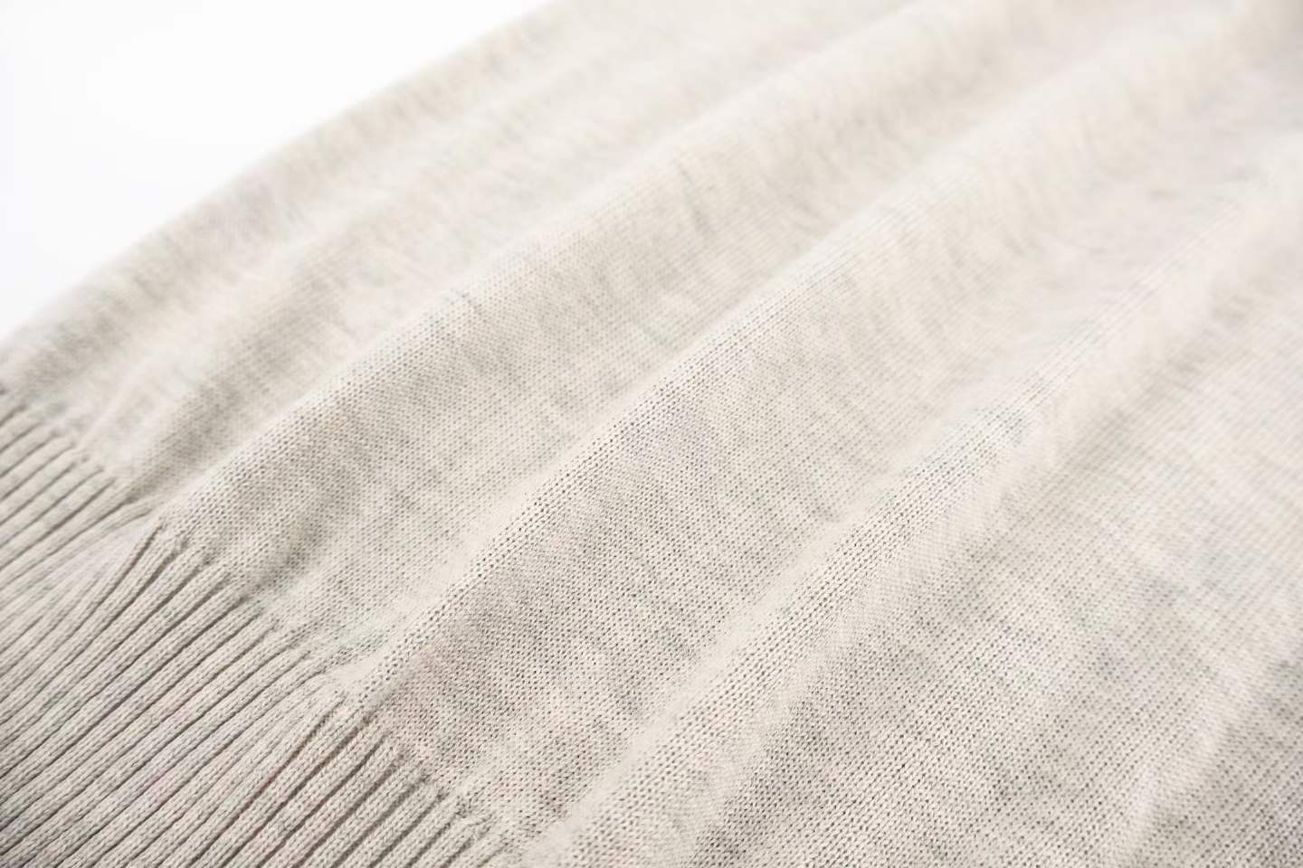 loro piana short-sleeved cable-knit sweater