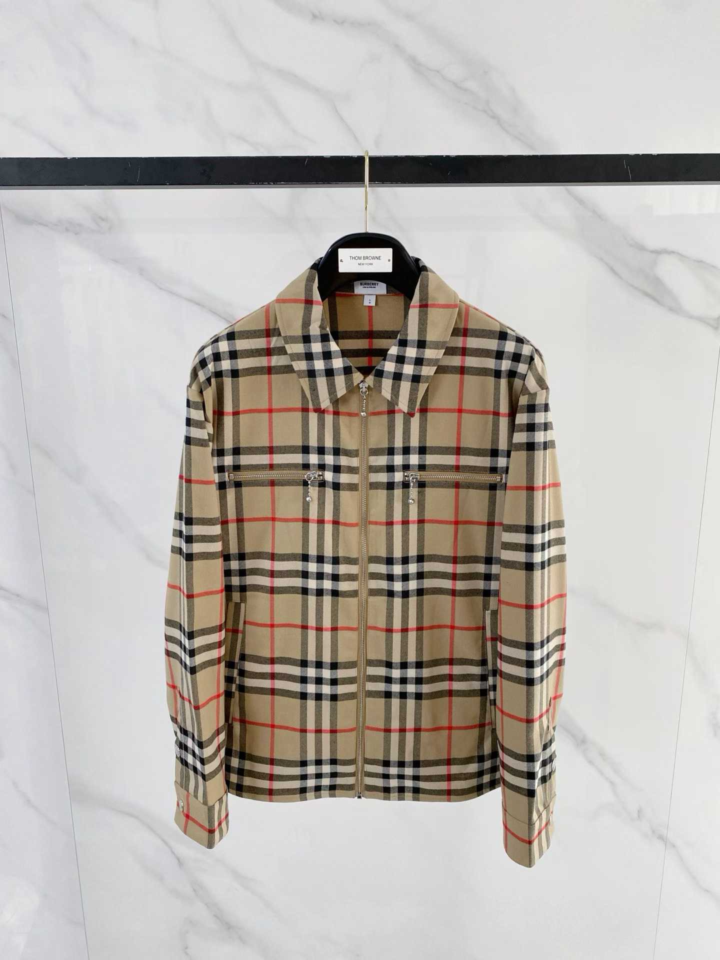 Burberry Vintage Check zip-up jacket